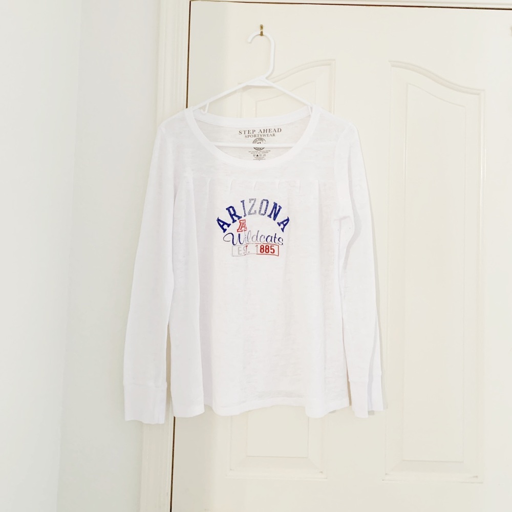 Arizona Wildcats White Long Sleeve Thermal Shirt